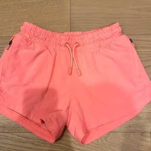 Athleta Girl Shorts Flamingo Orange Size Medoum 8-10